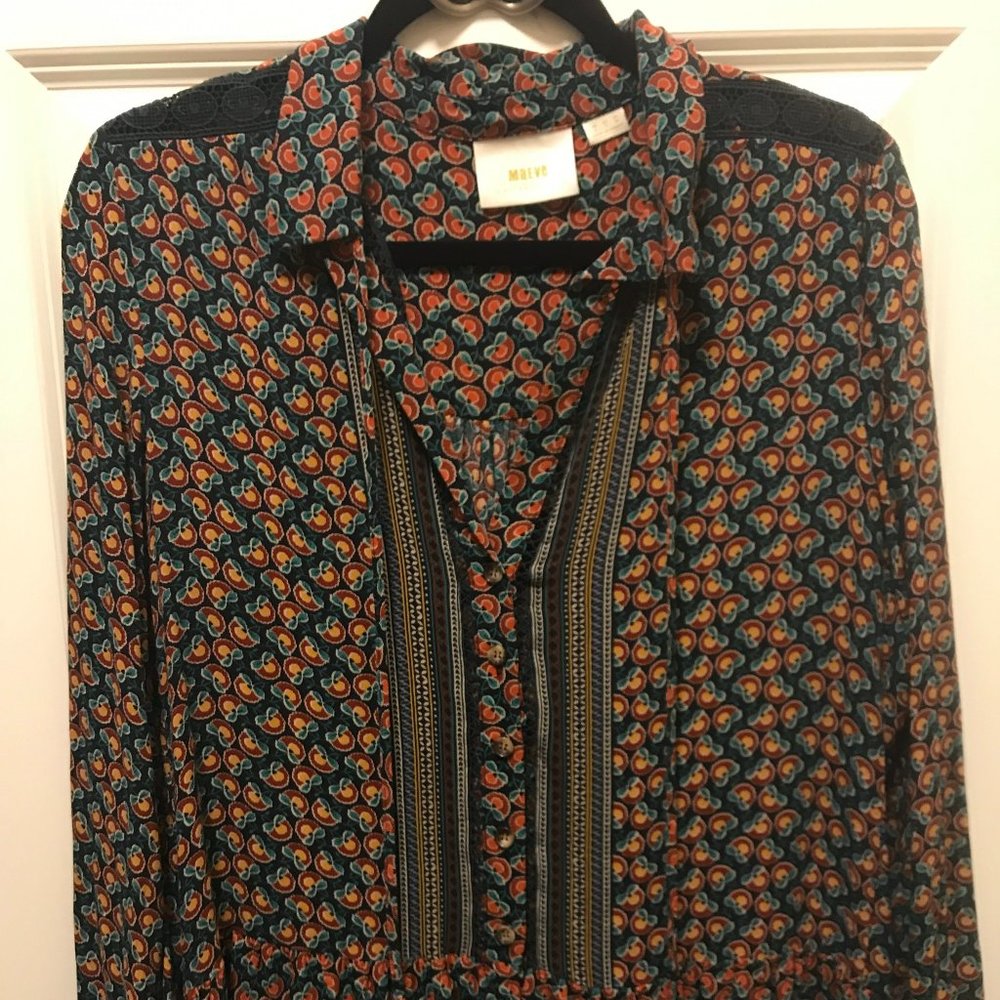 Anthropologie Maeve Peasant Top